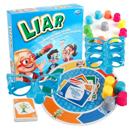 K Toys | Liar - Stretch the Truth and Your Nose May Grow Board Game