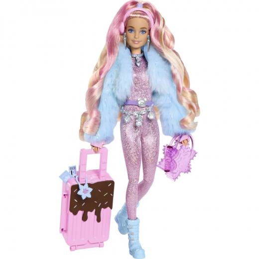 Barbie | Barbie Travel Doll with Snow Fashion | Barbie Extra Fly