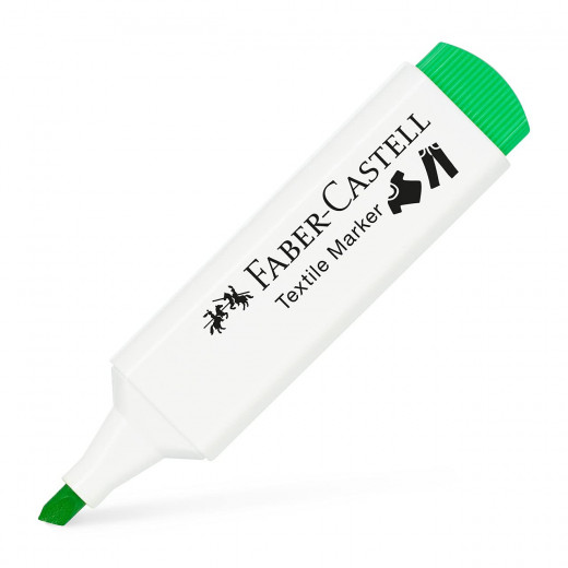 Faber Castell - Textile Fabric Marker - Green