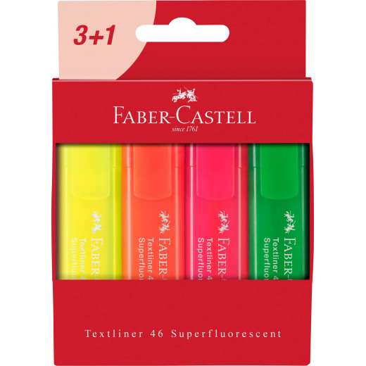 Faber Castell - Superfluorescent Highlighter Pack