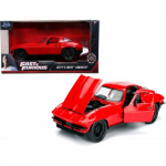 JADA | Fast and furious metal car 1966 Chevy Corvette Diecast scale from 1 to 24