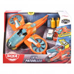 Dickie | Sky Patroller Helicopter with Car