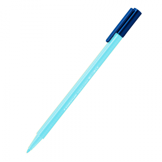 Staedtler - Triplus Triangular Fibre-Tip Pen - Aqua Blue