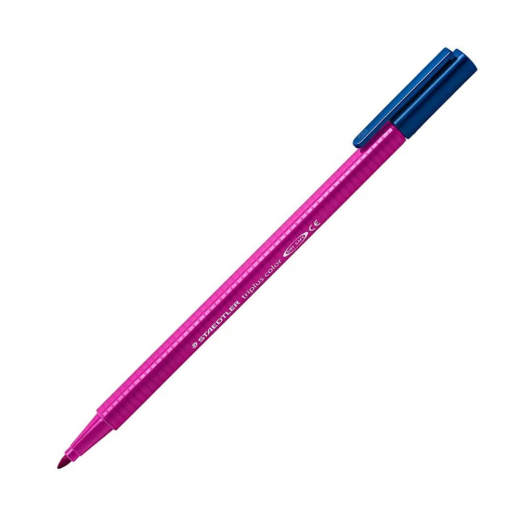 Staedtler - Triplus Triangular Fibre-Tip Pen - Red Violet