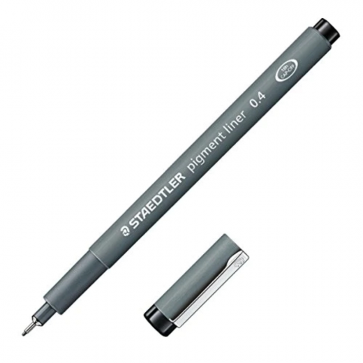 ستيدلر - قلم تحديد 0.4 - أسود