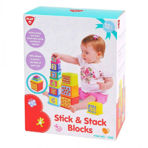 Play go Stick & Stack Blocks