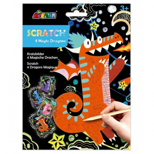AVENIR - Scratch - 4 Magic Dragons
