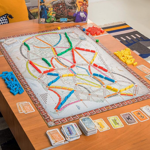 كاي تويز - تذكرة ركوب لعبة اللوحة - مغامرة قطار عبر البلاد للأصدقاء والعائلة!