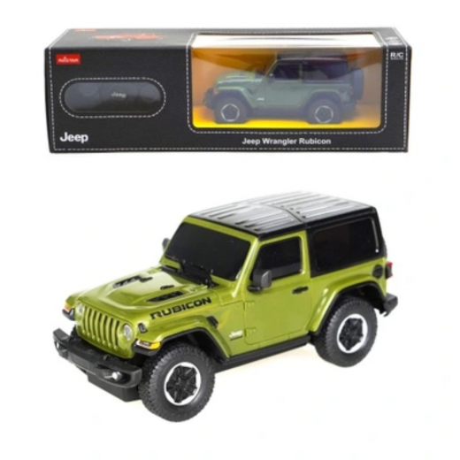 Rastar Jeep Wrangler JL 1:24 Scale Radio Controlled Model Car, Assorted