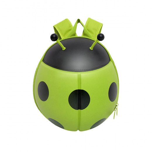 Supercute Ladybug Backpack, Green Color