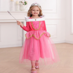 K Costumes | Princess Party Girls Costume Dress - pink
