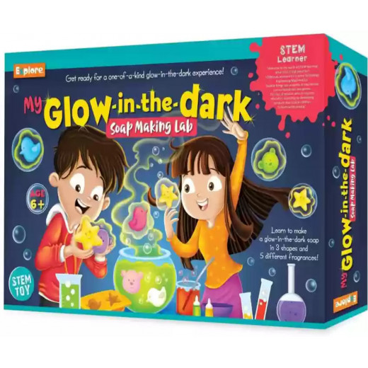 Play Craft | My Glow In Dark Soap Making Lab