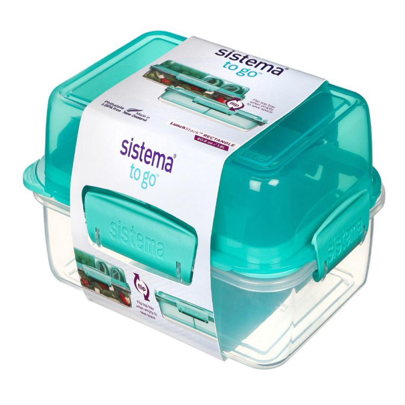 Sistema TO GO lunch stack rectangle 1.8L