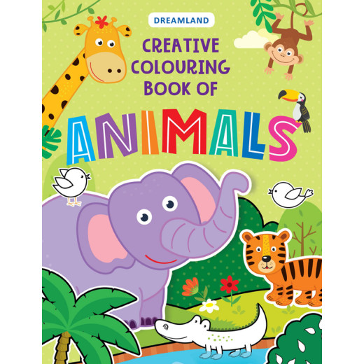 Dreamland Creative Coloring Book Animals