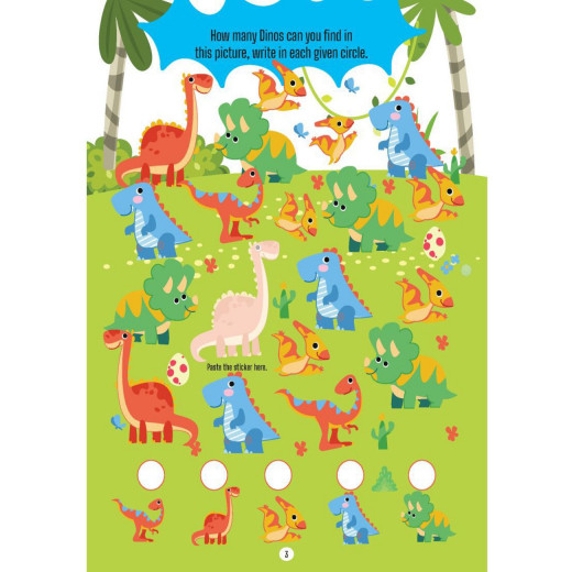 Dreamland | My First Amazing Activity Book | Dinosaurs, Dragons and Monsters