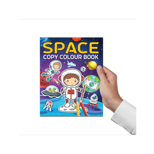 Dreamland Space Copy Coloring Book