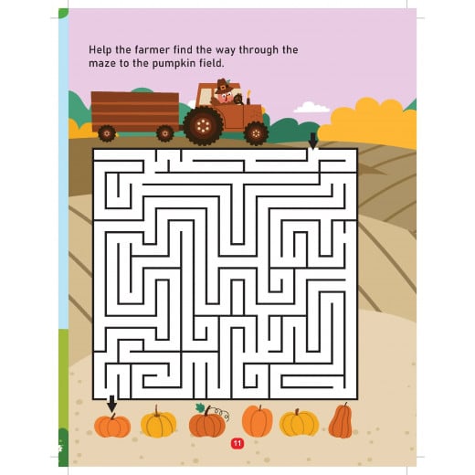 نشاط المزرعة والتلوين - كتاب نشاط للأطفال من دريم لاند