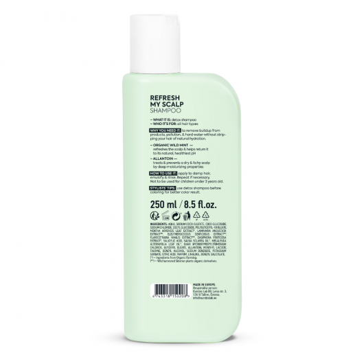 Natura Siberica Ice Professional Refresh My Scalp Shampoo, 250 Ml