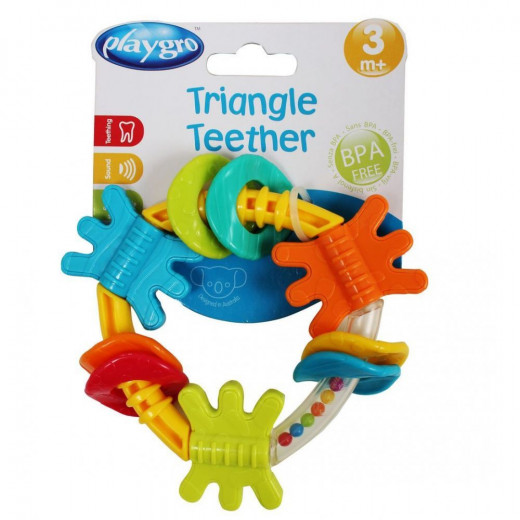 Playgro Teethers Triangle shape