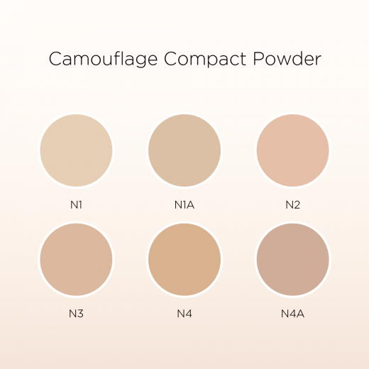 Coverderm Compact Powder Shade 2 Normal Skin 10g