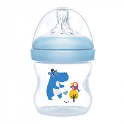 aBaby Natural Baby Bottle 120 ml, Blue