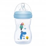 aBaby Natural Baby Bottle 240 ml, Blue