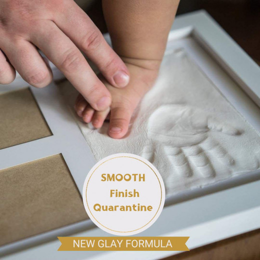 Baby Foot Print & Hand Print Keepsake Kit Photo Frame