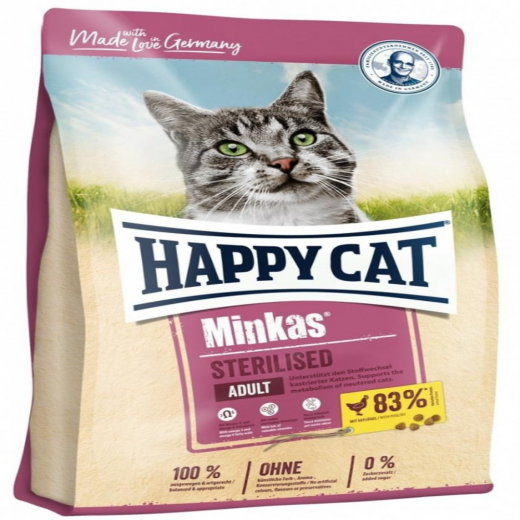 Happy Cat Minkas Steril Poultry 10Kg