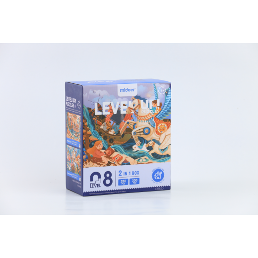 MIDEER Level Up Puzzle Level 8, Magic book and Fairy Tale