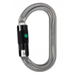 OK BALL-LOCK Oval carabiner for use with pulleys and ascenders