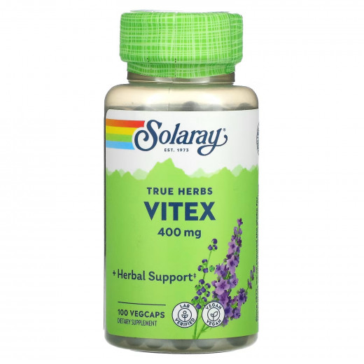 Solaray, Vitex, 400 mg, 100 VegCaps
