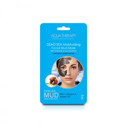 Aqua Therapy Moisturizing Facial Mud Mask, 50g[sachet]