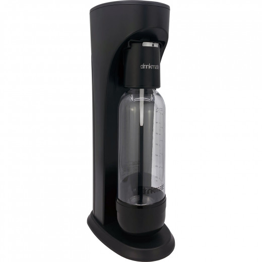 DrinkMate Carbonated Drink Maker With CO2 Cylinder (Black)