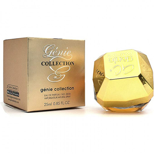 Genie Collection 8836 Floral Fruity Perfume for Women, 25 ml