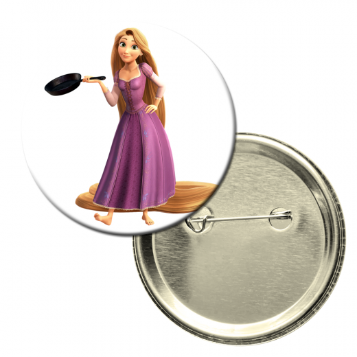 Button badge - Rapunzel