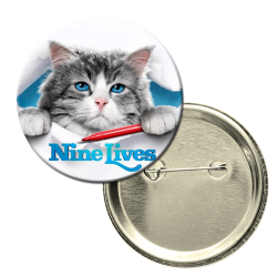 Button badge - Nine Lives Movie