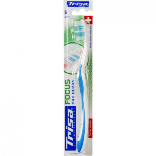 Trisa focus pro clean soft toothbrush