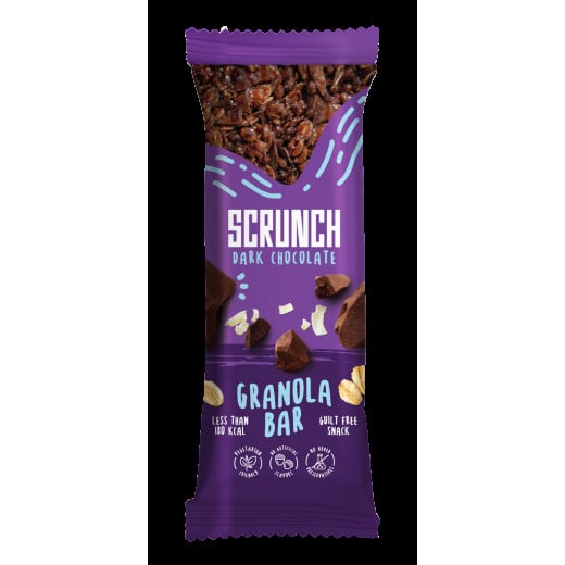 Scrunch Granola Bar Dark Chocolate