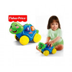 Fisher-Price Laugh & Learn Roll-Along Turtle Arabic Learning Toy
