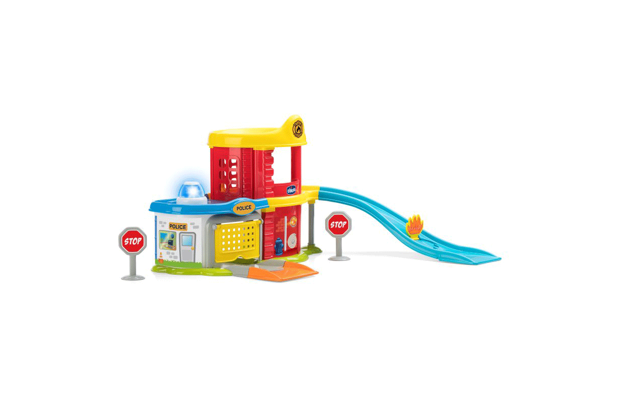 Chicco Police Station and Fire Station - 2 in 1 set